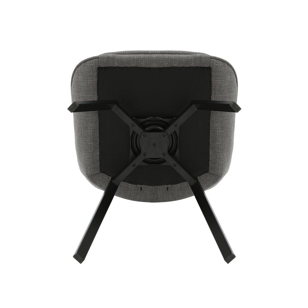 Chaise repas pivotante gris