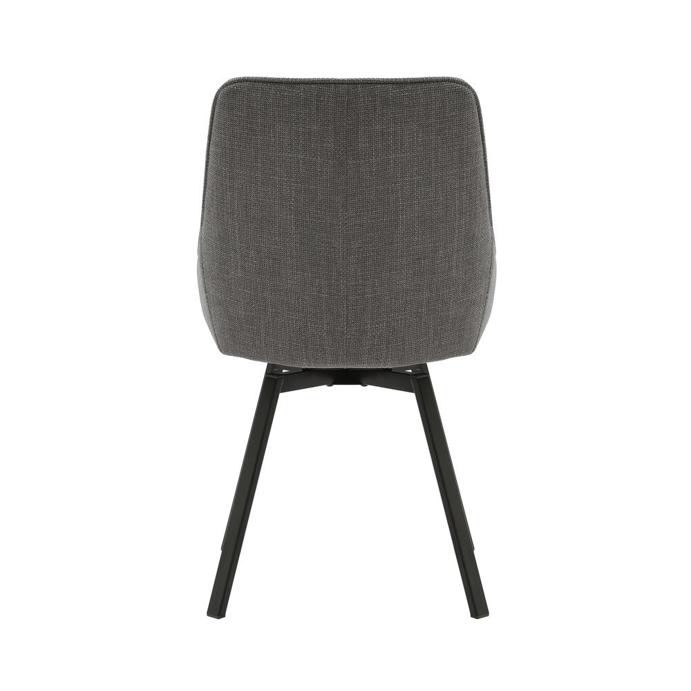 Chaise repas pivotante gris