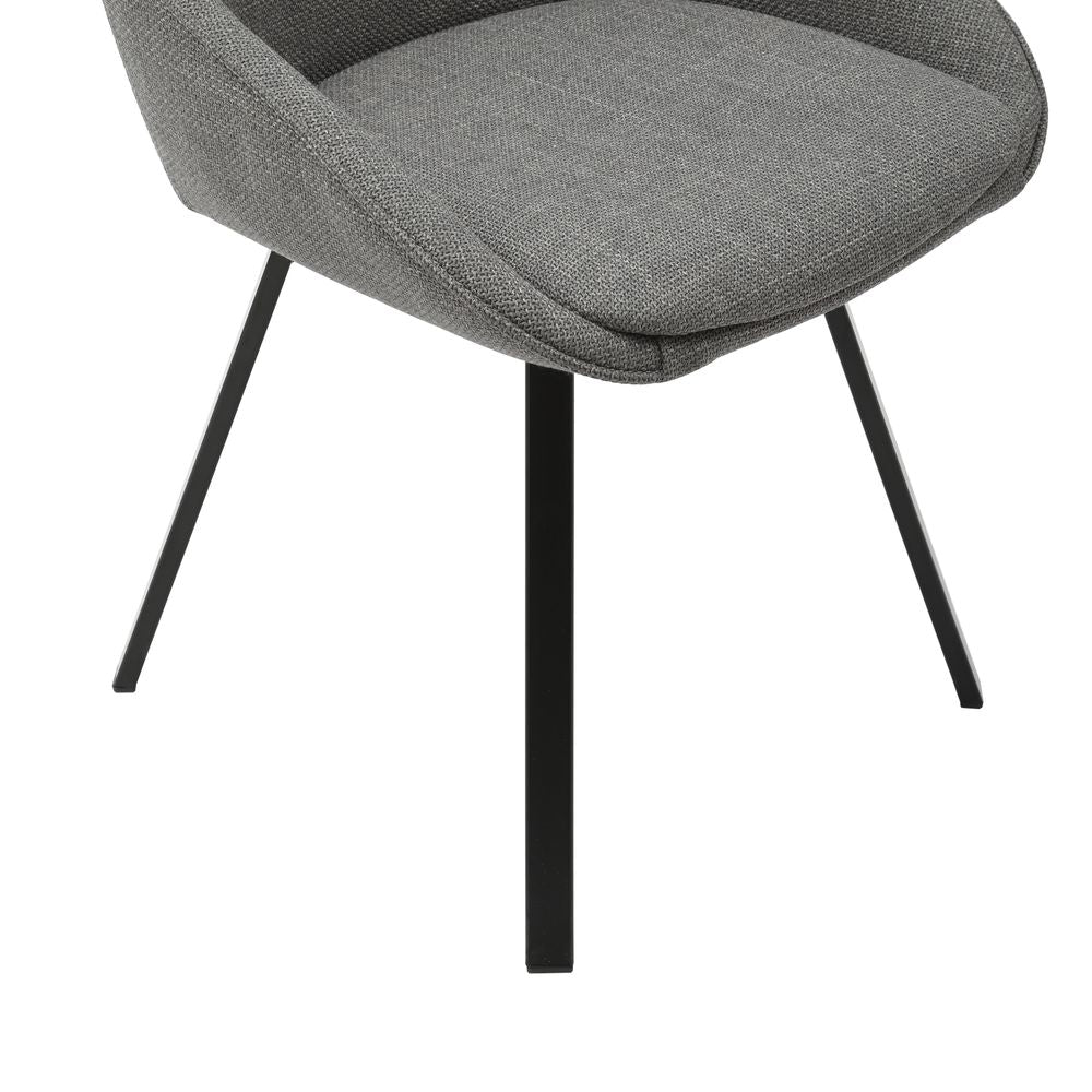 Chaise repas pivotante gris