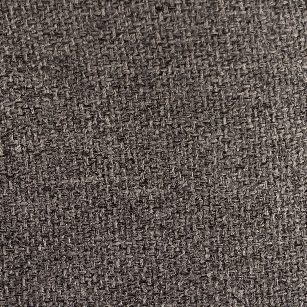 Chaise repas accoudoir tissu gris foncé
