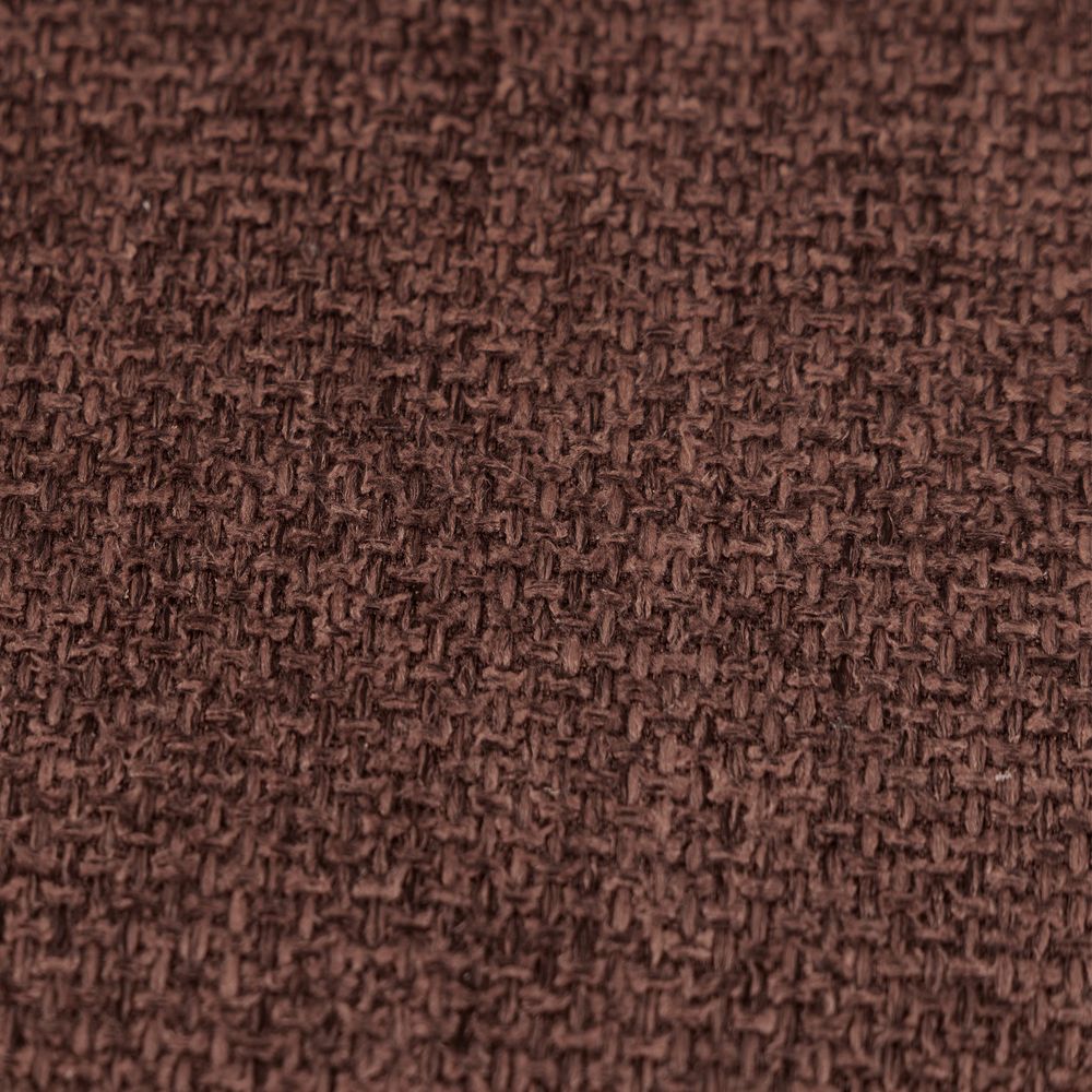 Chaise snack tissu rouge lie de vin