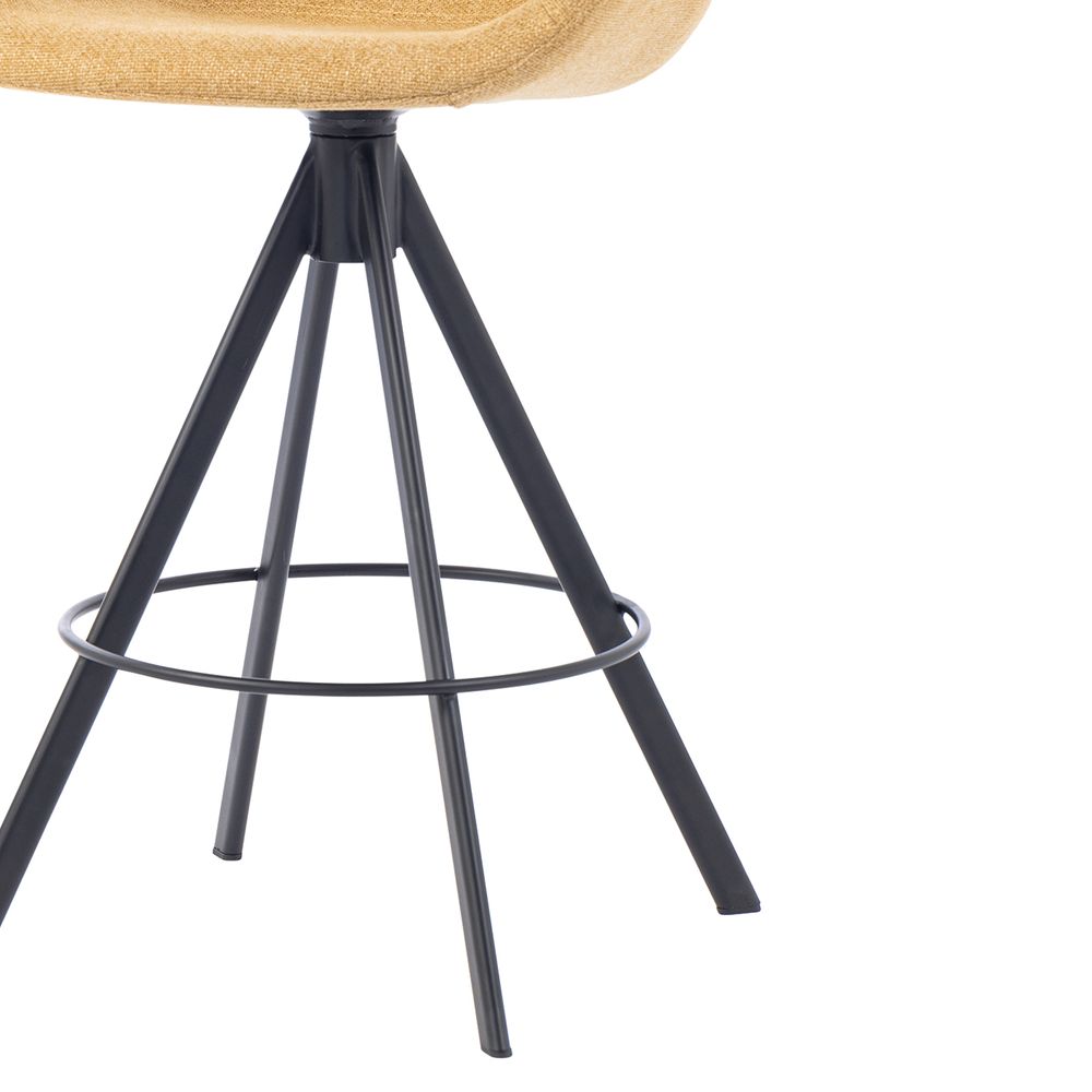 Chaise snack tissu miel