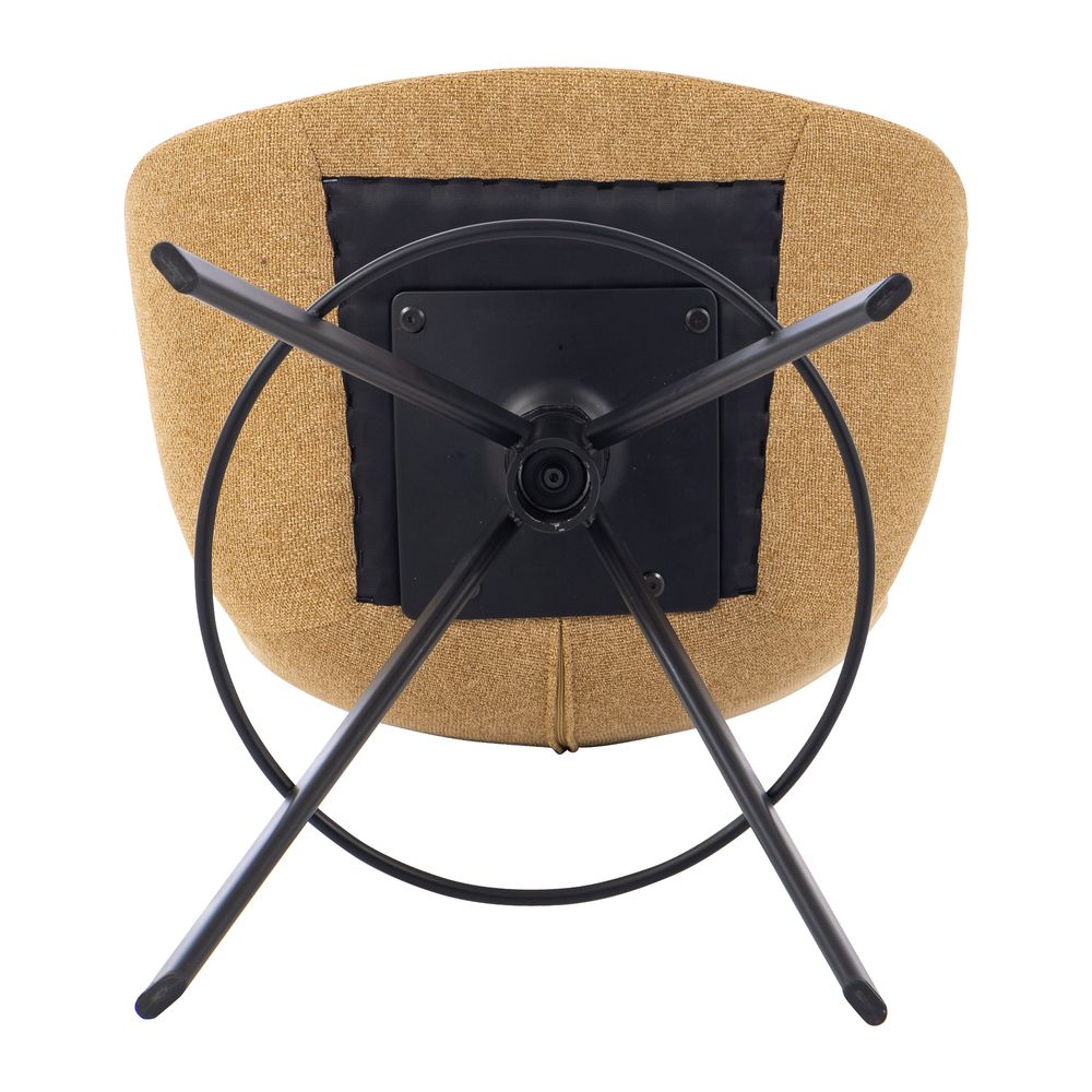 Chaise snack tissu miel