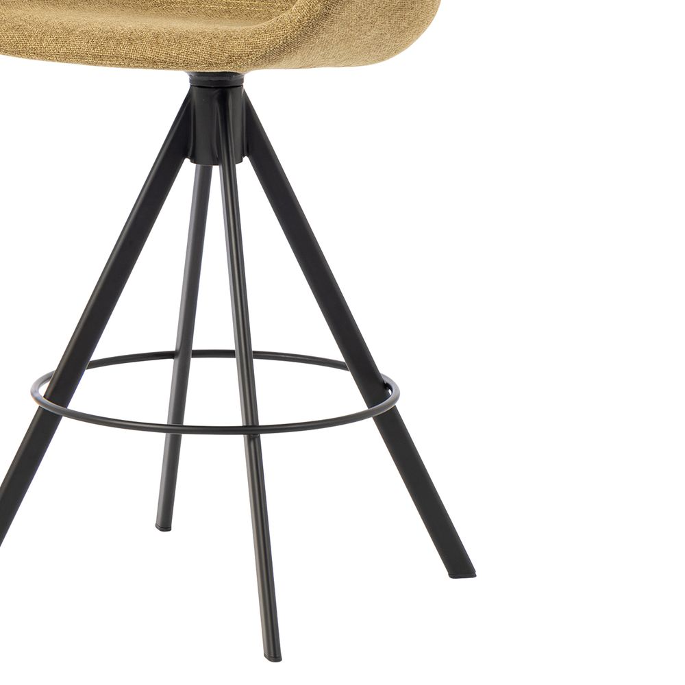 Chaise snack tissu kaki