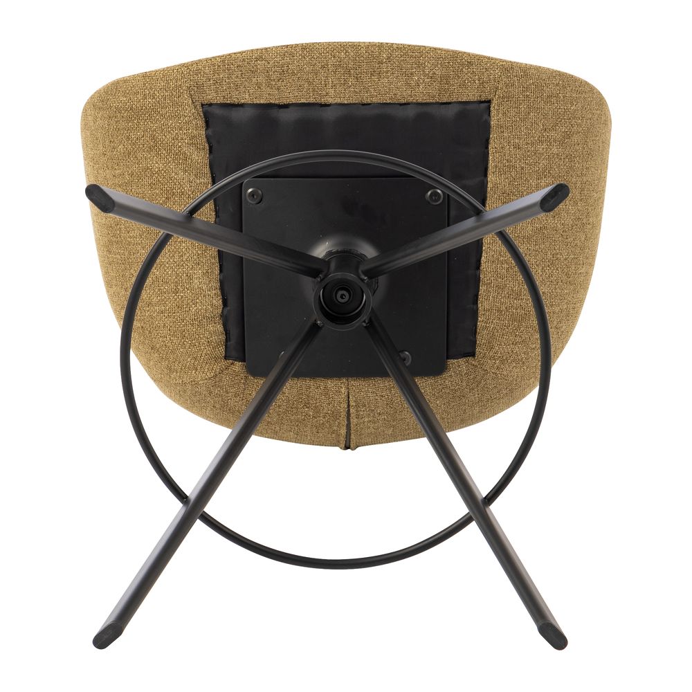 Chaise snack tissu kaki