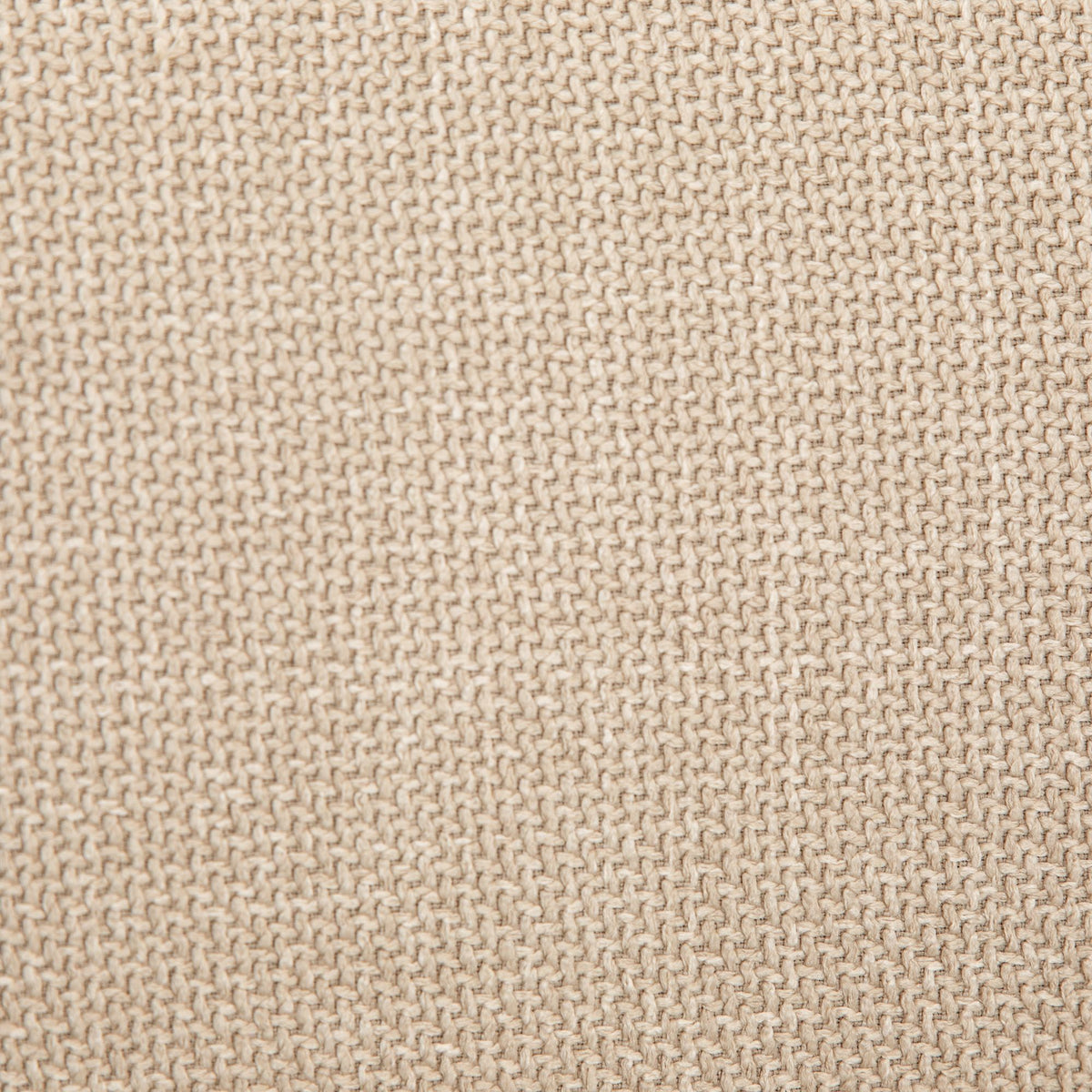 Chaise repas avec accoudoirs en tissu beige pied chêne foncé