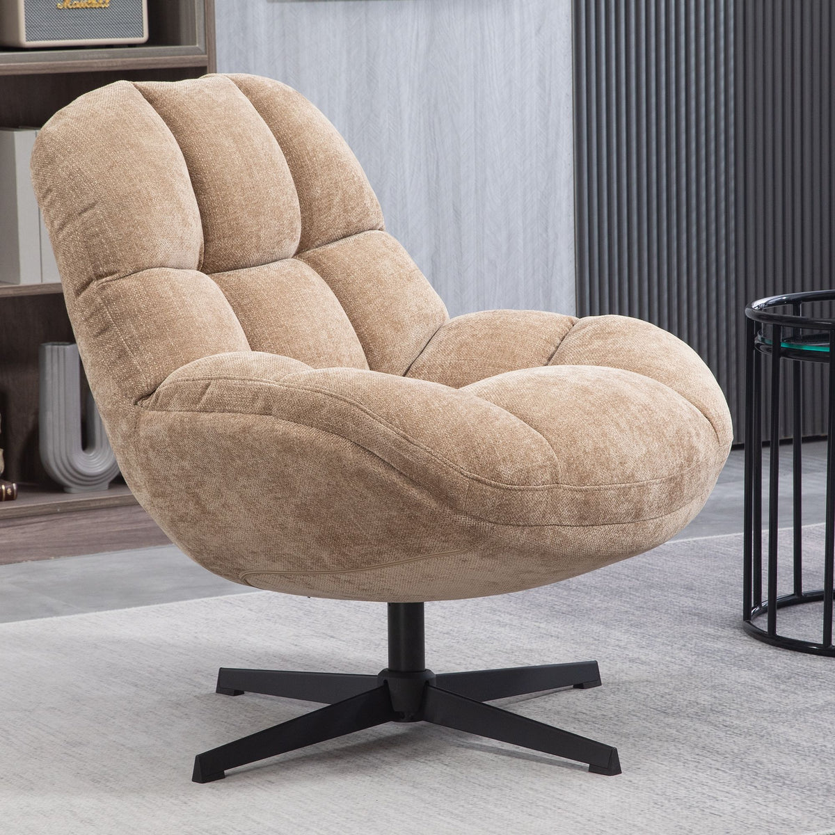 Fauteuil pivotant sable