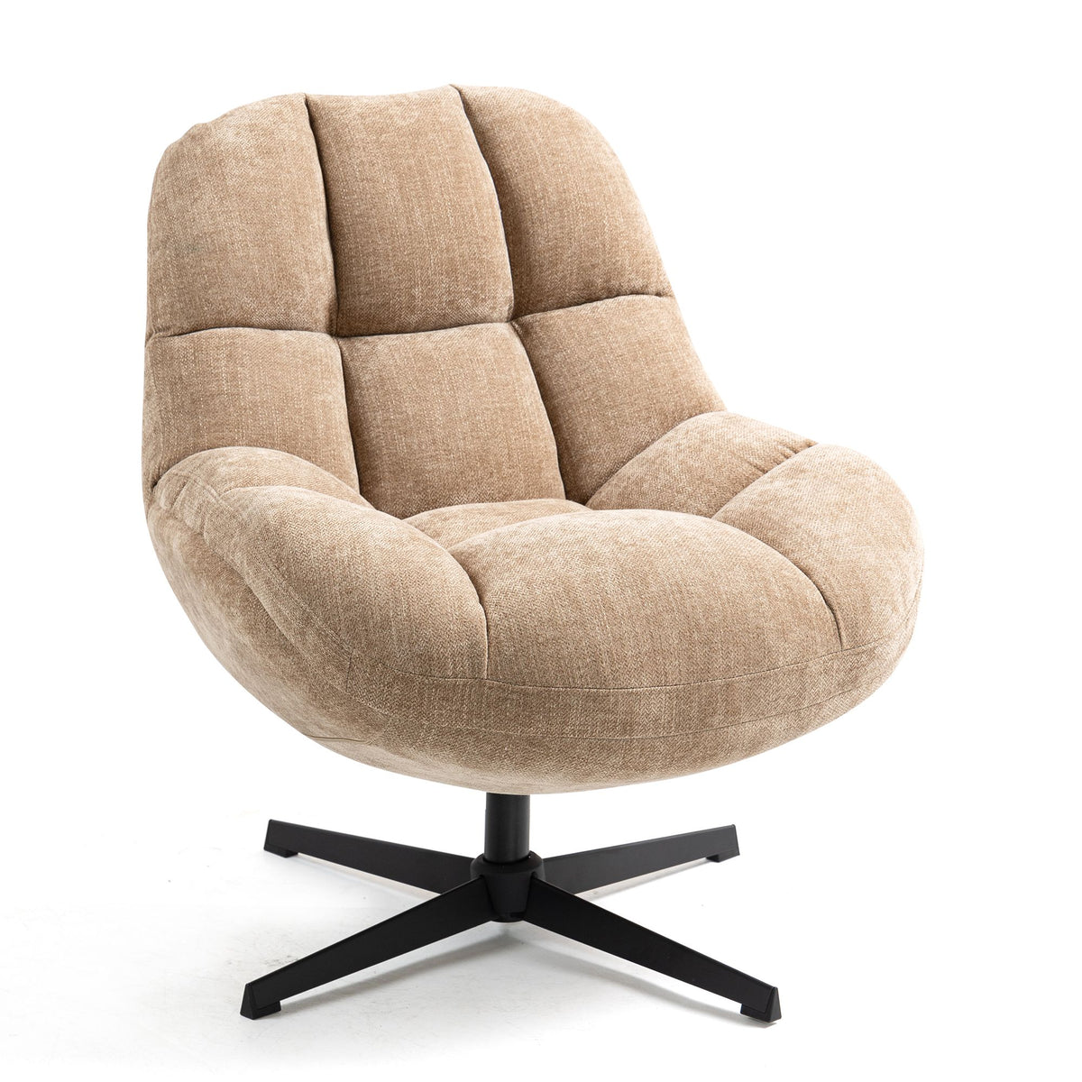 Fauteuil pivotant sable
