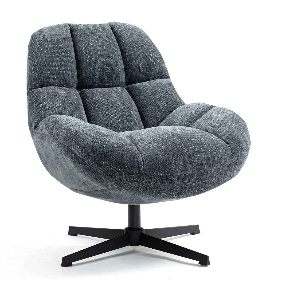 Fauteuil pivotant bleu