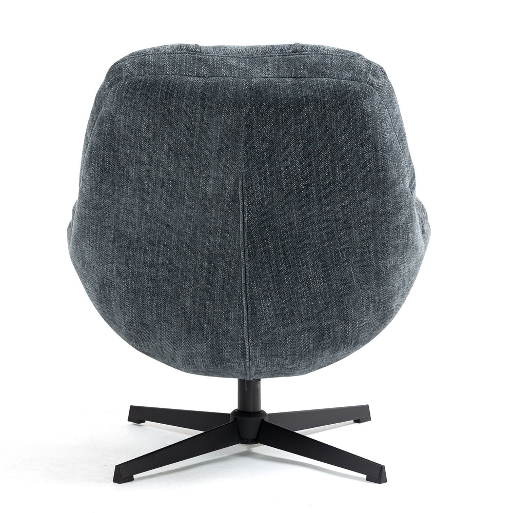 Fauteuil pivotant bleu