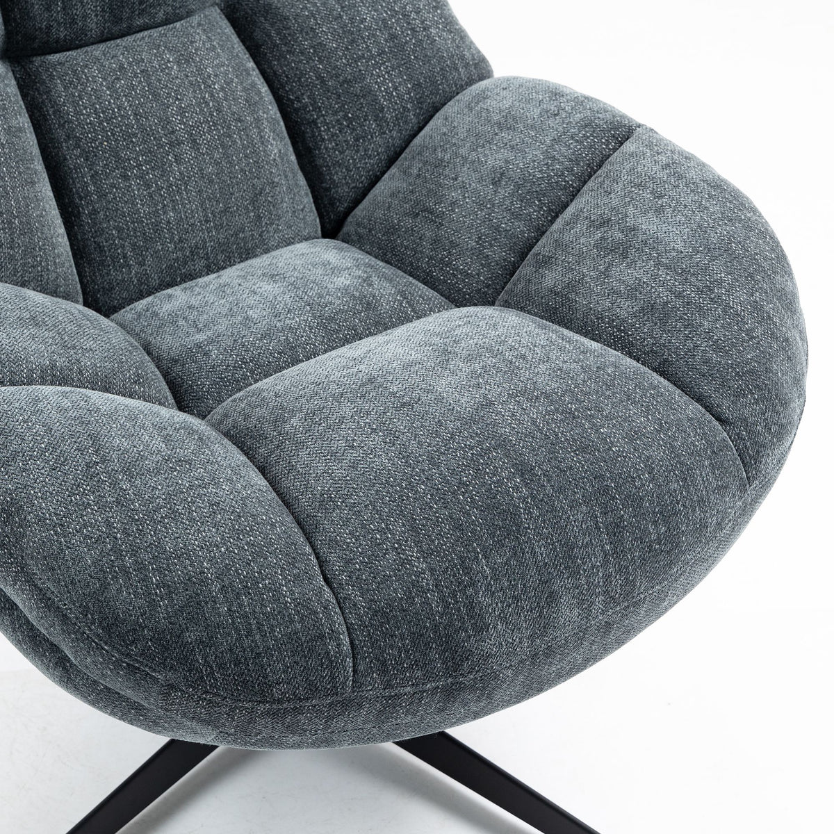 Fauteuil pivotant bleu