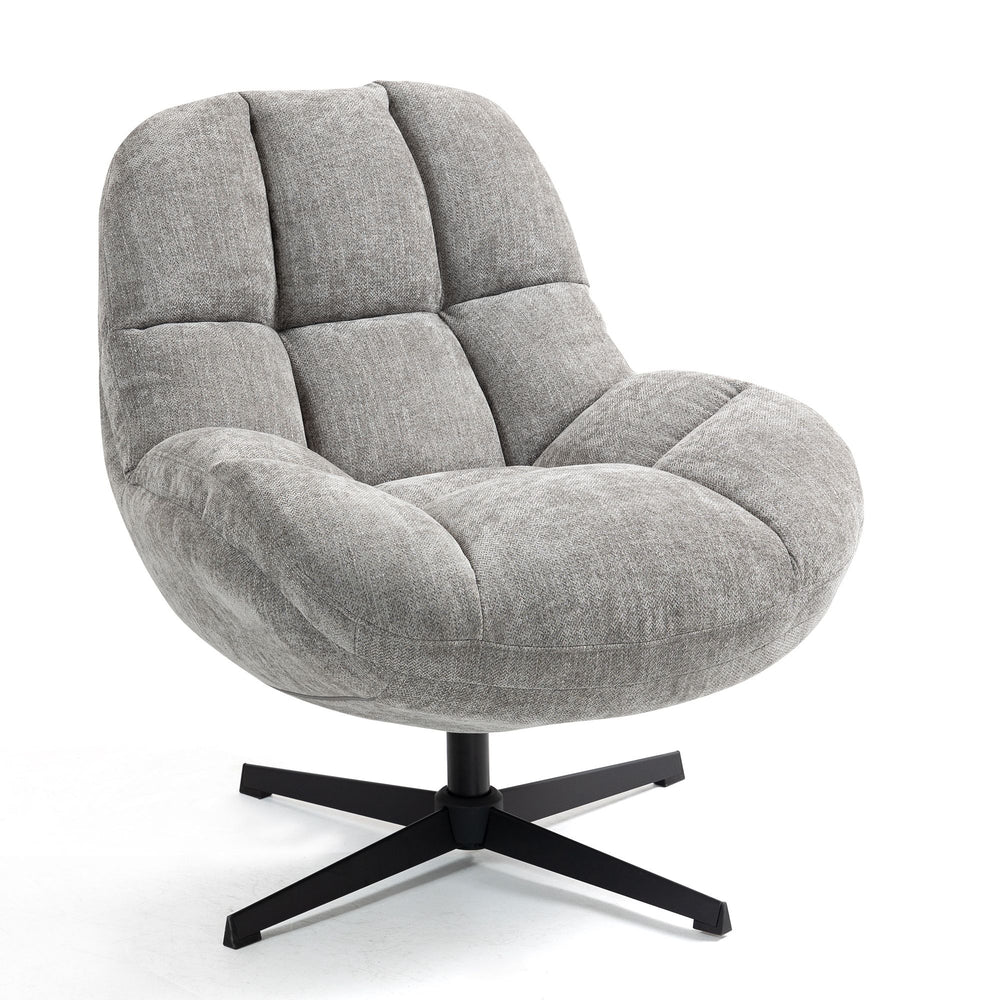 Fauteuil pivotant gris