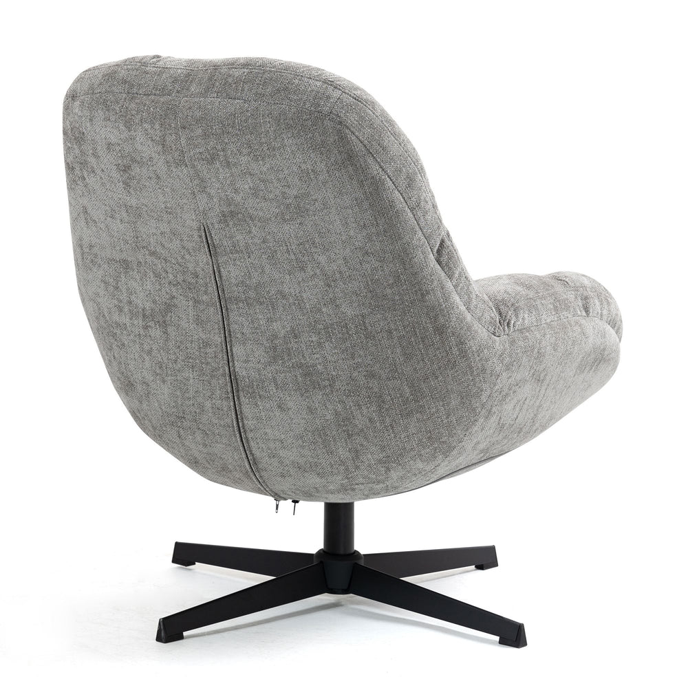 Fauteuil pivotant gris