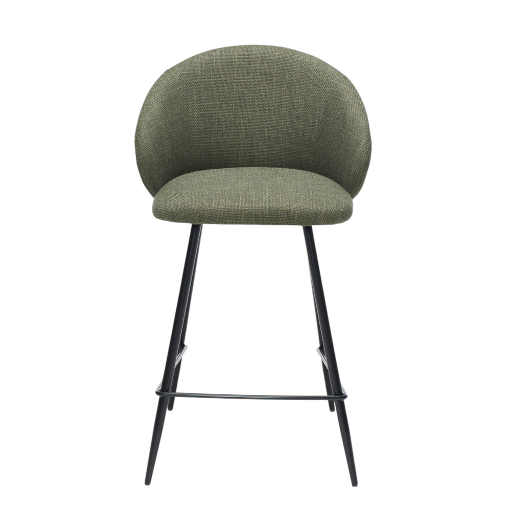 Chaise snack tissu kaki