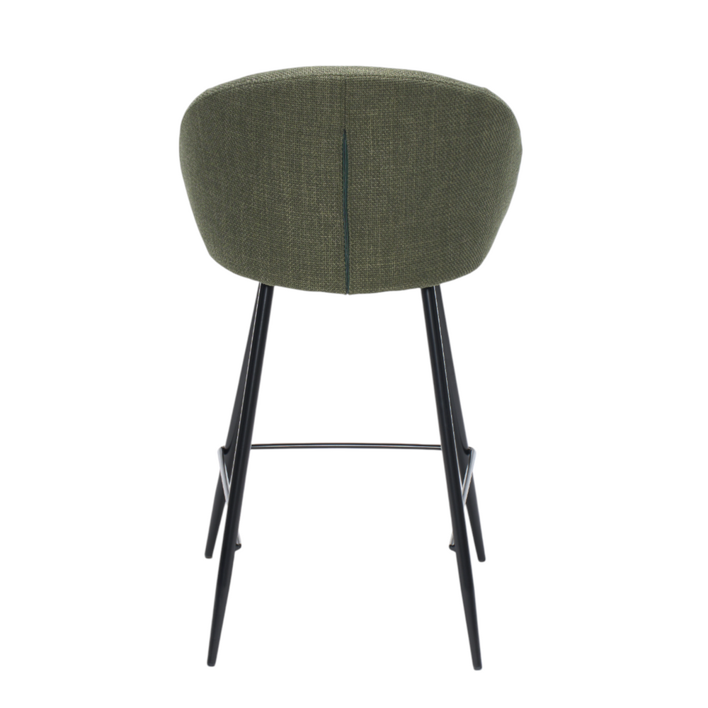 Chaise snack tissu kaki
