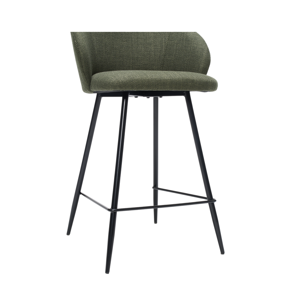 Chaise snack tissu kaki