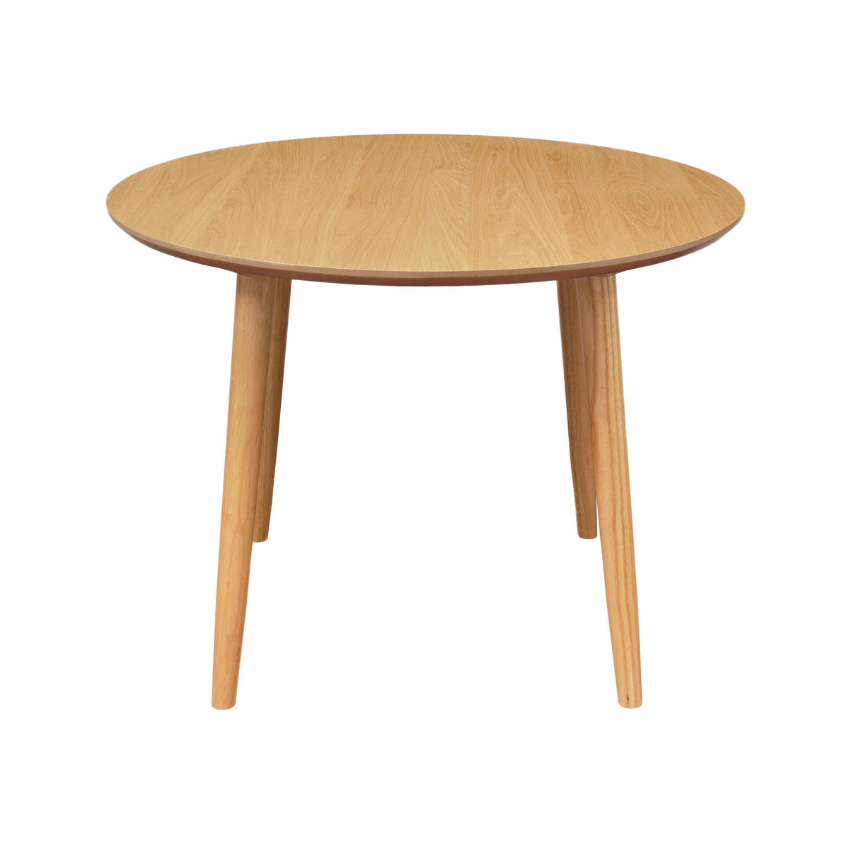 Table repas D100 cm placage chêne