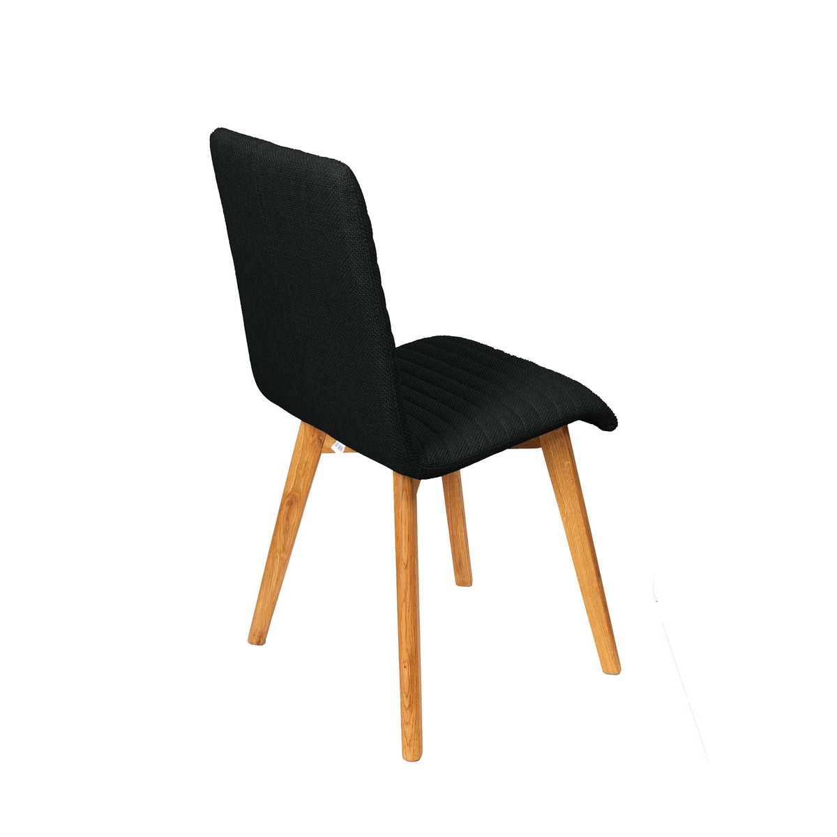 Chaise repas tissu vert foncé