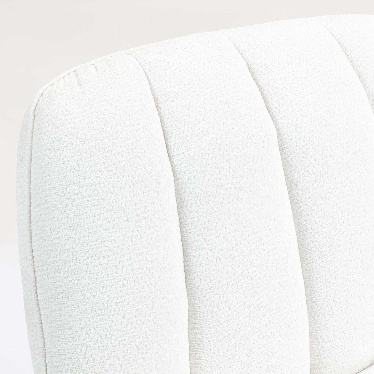 Fauteuil pivotant blanc