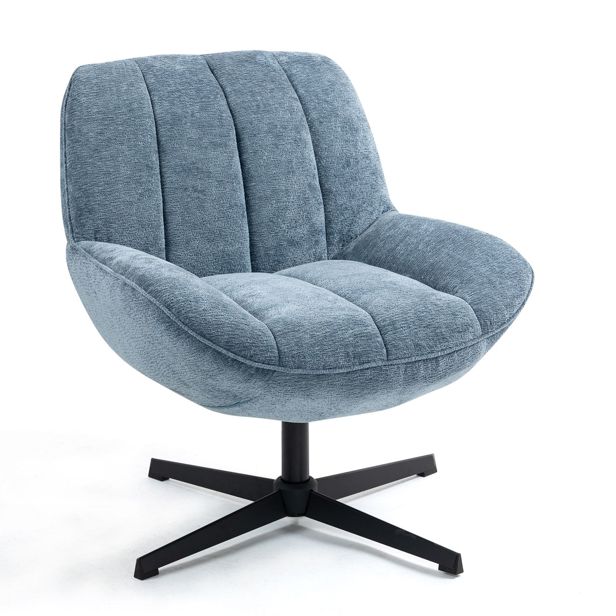 Fauteuil pivotant bleu