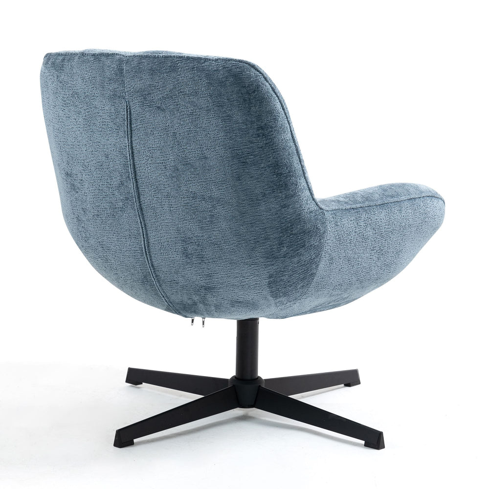 Fauteuil pivotant bleu
