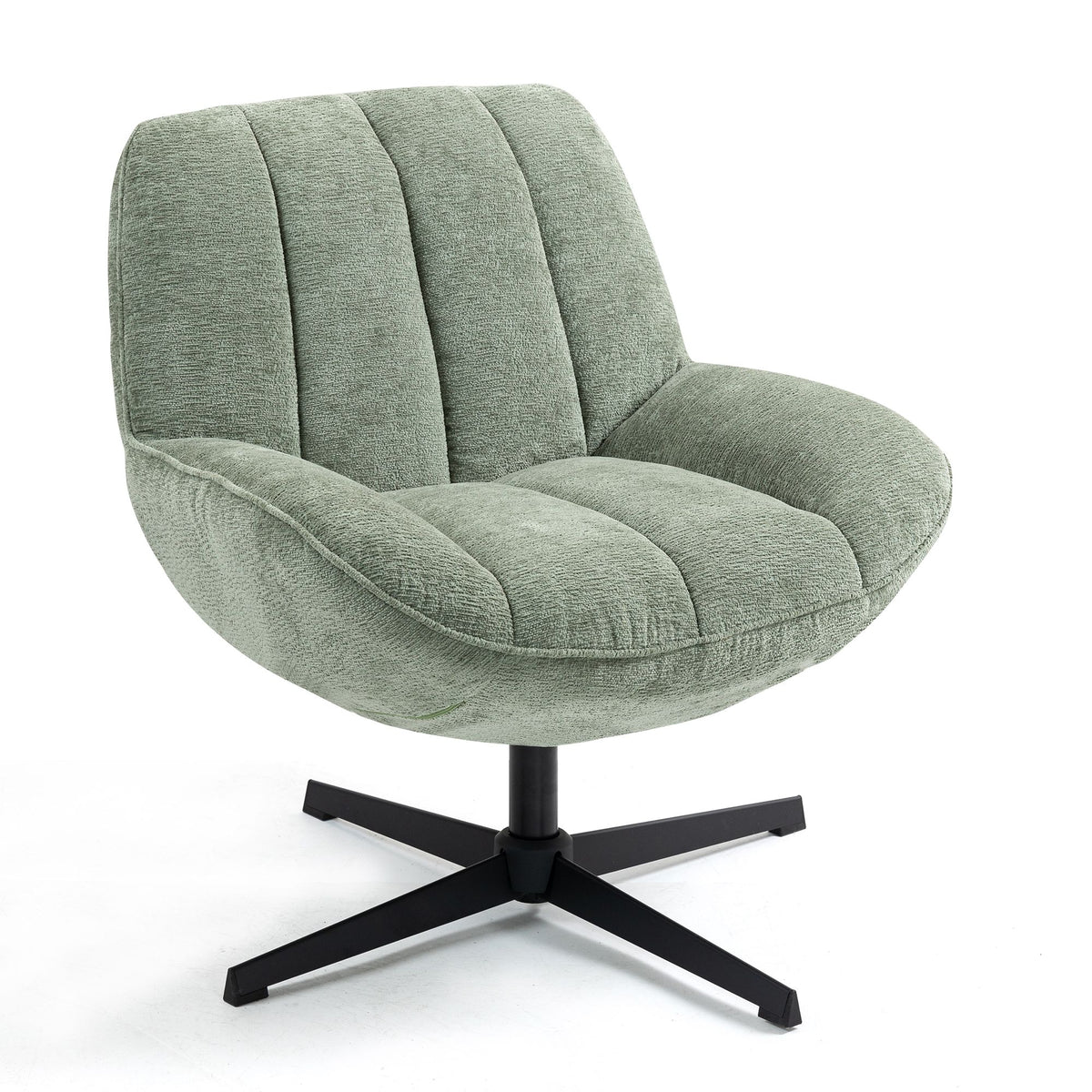 Fauteuil pivotant vert