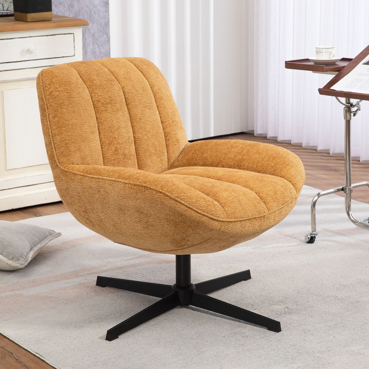 Fauteuil pivotant safran