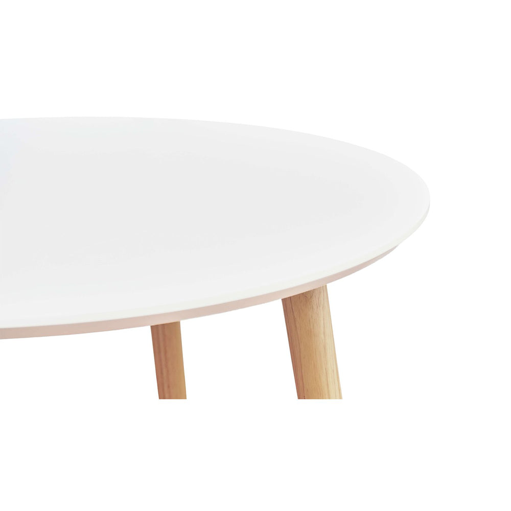 Table repas D100 cm blanc