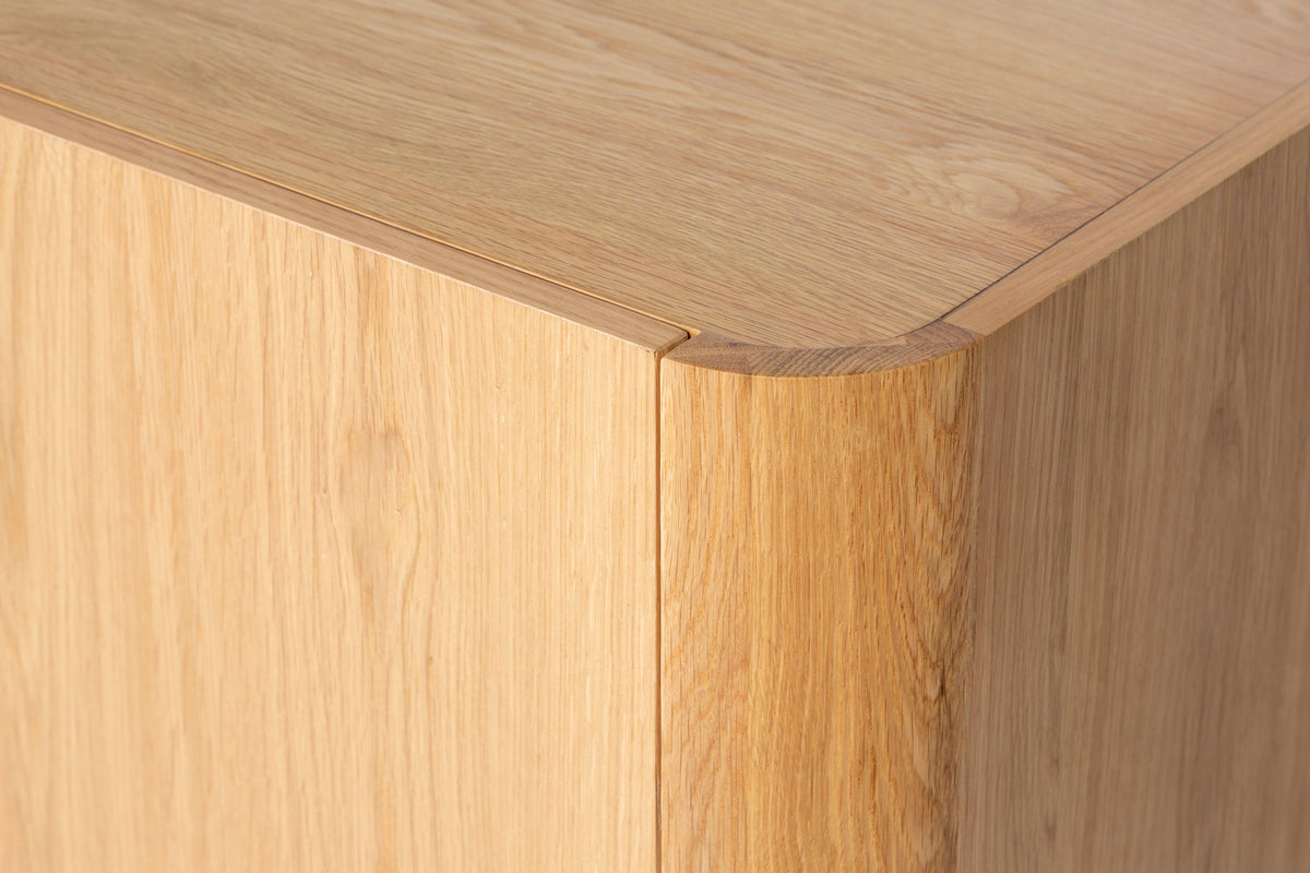 Meuble télé 155cm chêne naturel