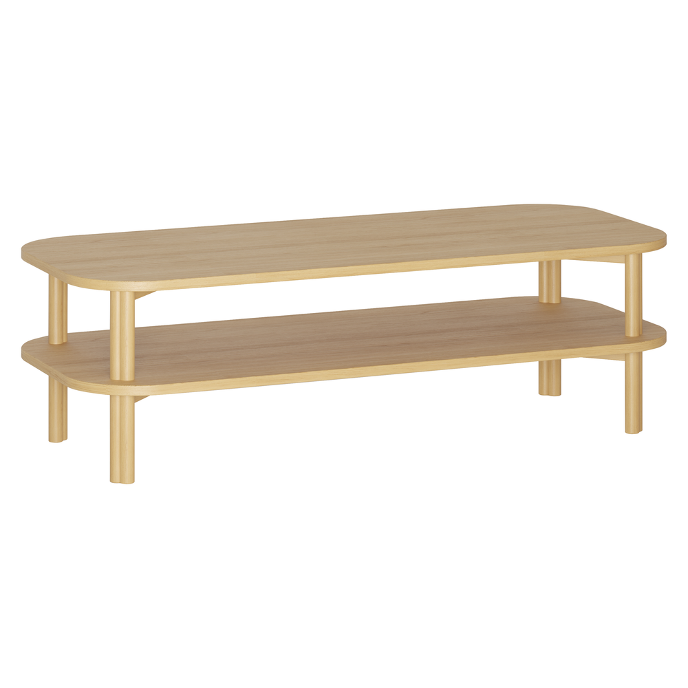 Table basse 130cm chêne naturel