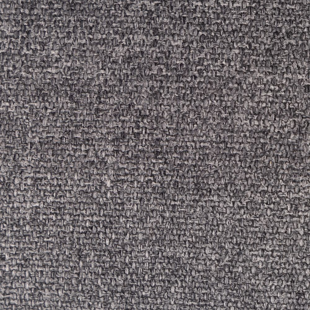 Chaise repas accoudoir tissu gris foncé