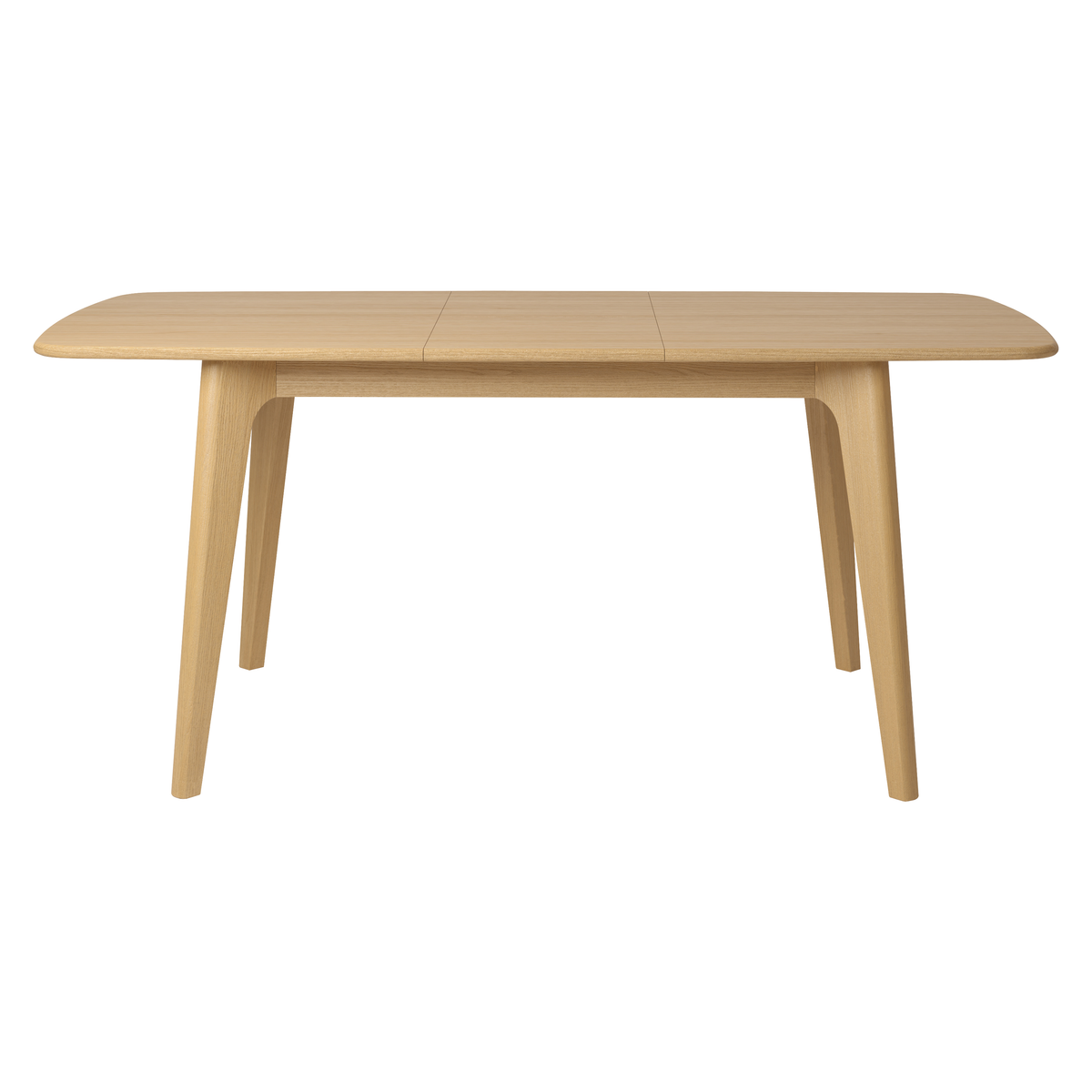 Table repas sublime 140 cm avec allonge intégrée chêne naturel