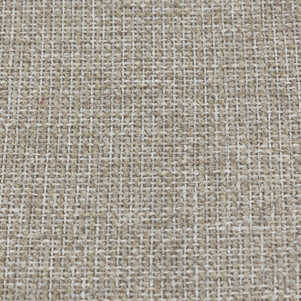 Banc coffre tissu chenillé beige