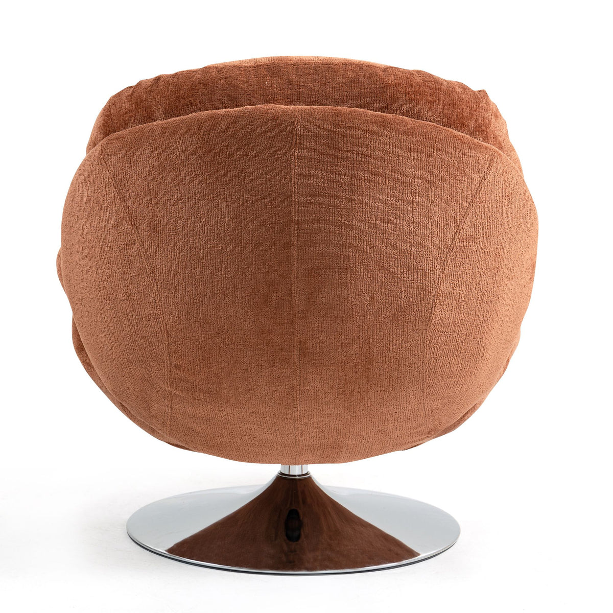 Fauteuil pivotant rouille