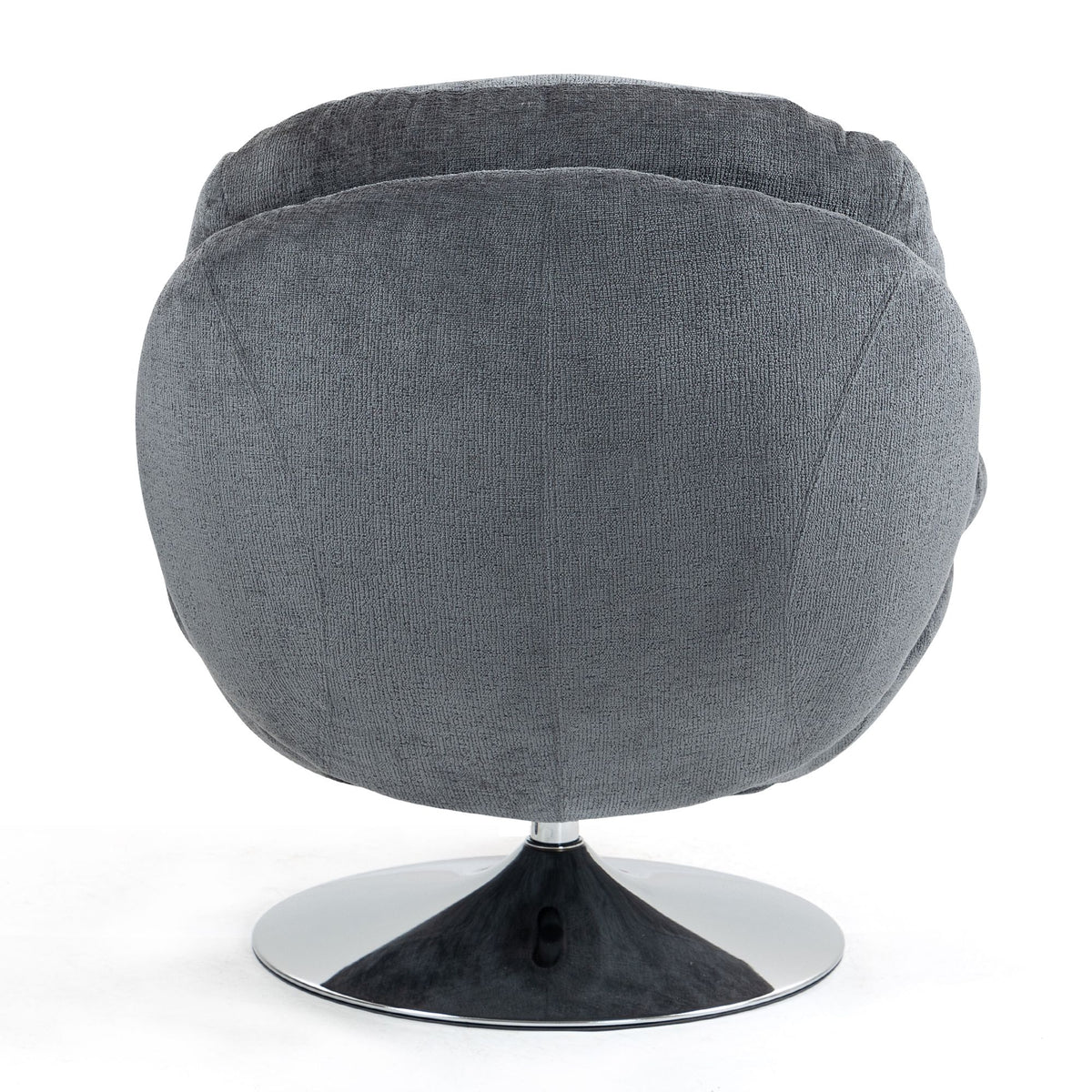 Fauteuil pivotant gris foncé