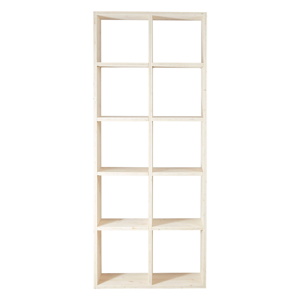 Cube de rangement pin brut 10 niches