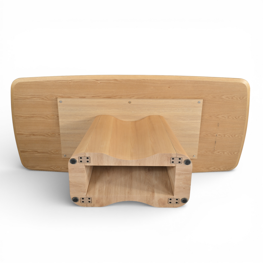 Table repas placage chêne 200 cm