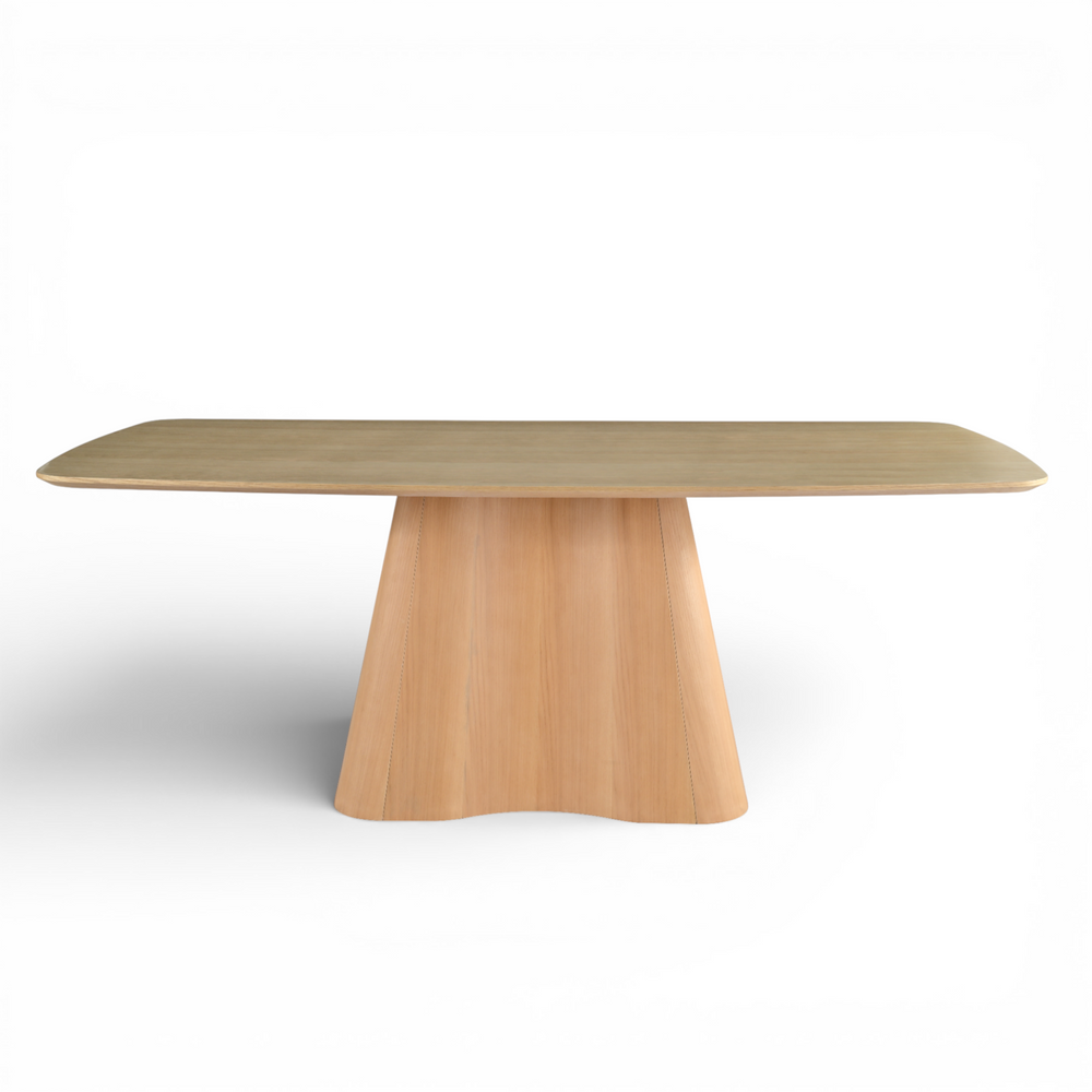 Table repas placage chêne 200 cm