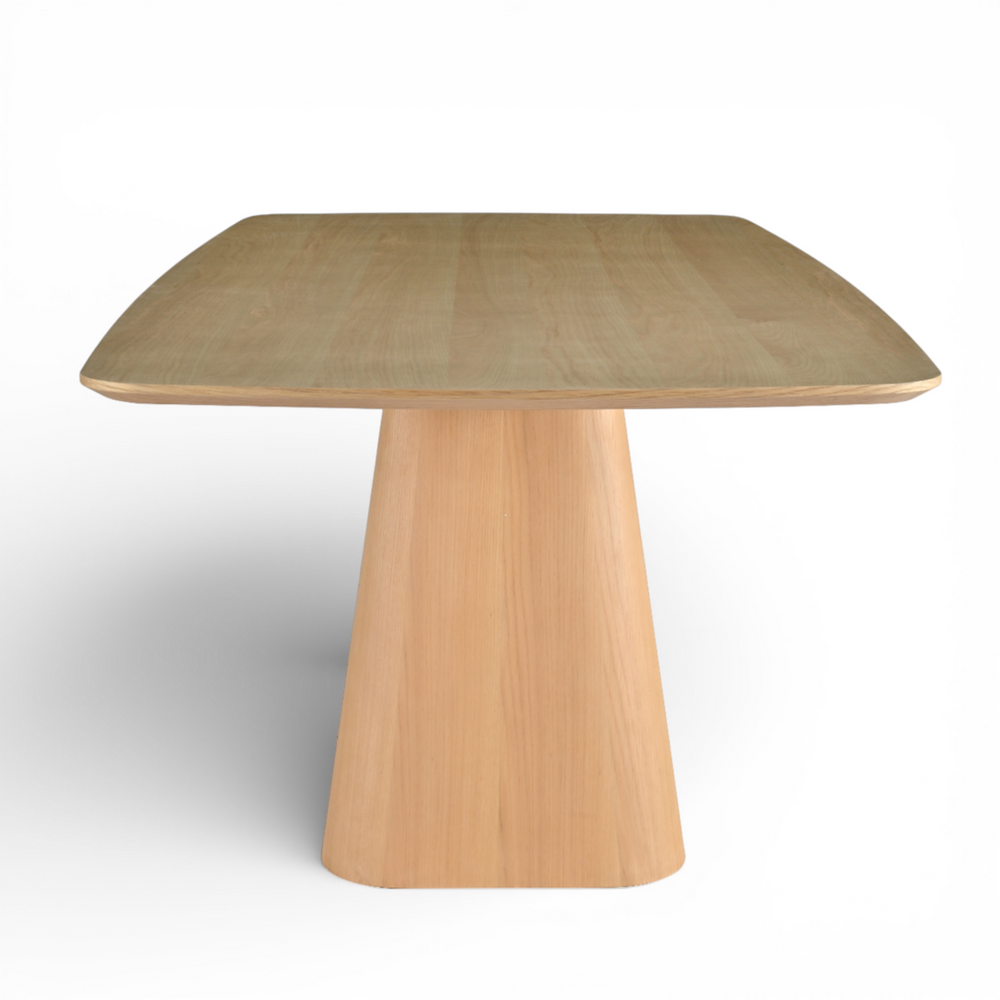 Table repas placage chêne 200 cm