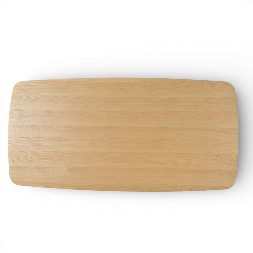 Table repas placage chêne 200 cm