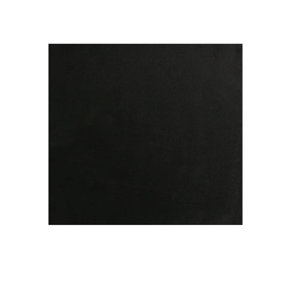 Chaise repas velours noir