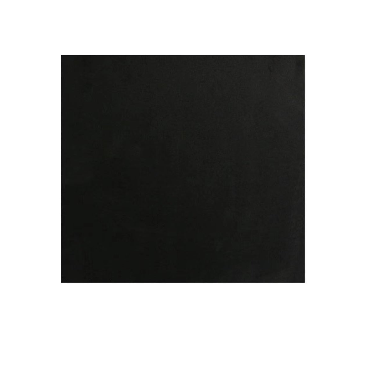 Chaise repas velours noir