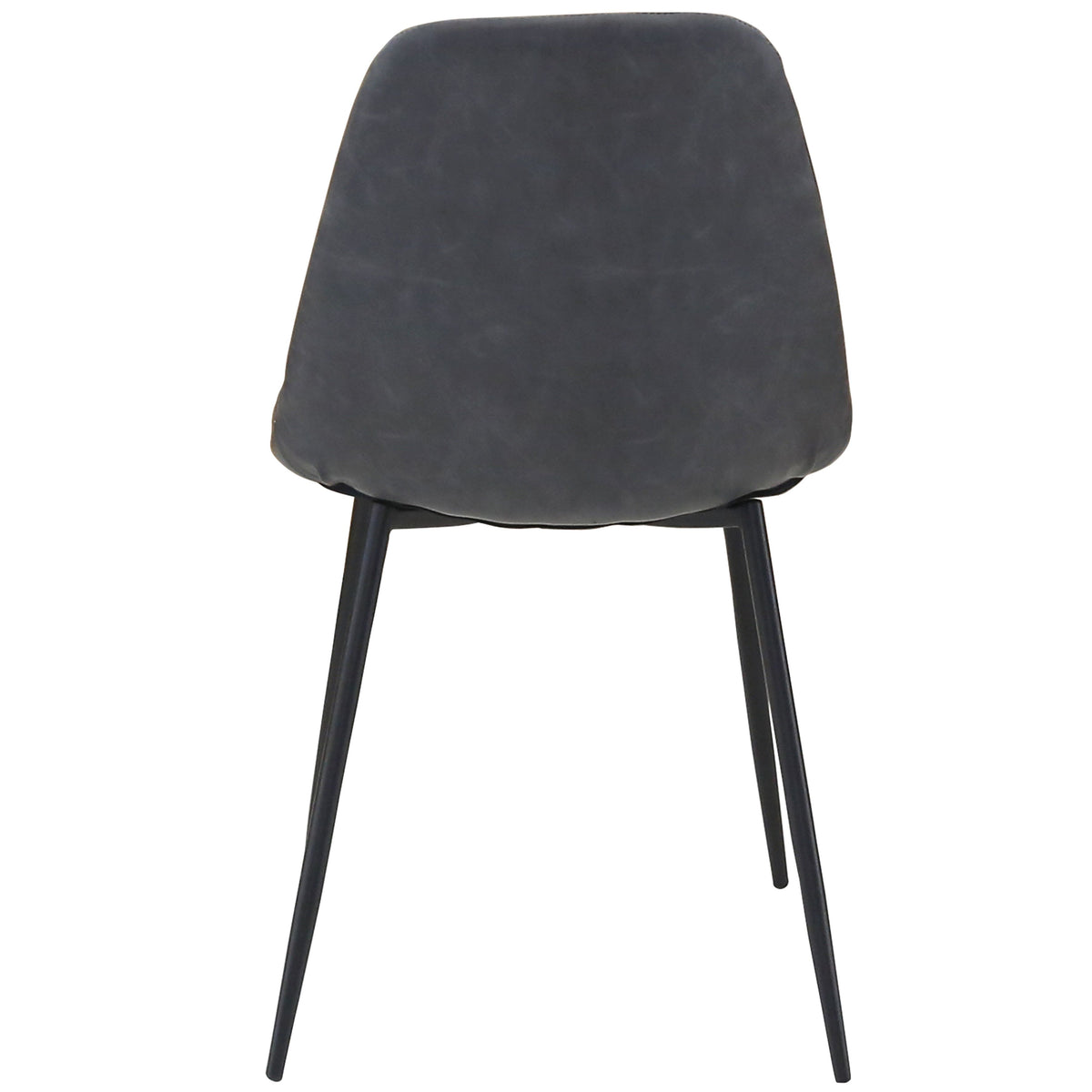 Chaise noir vieilli