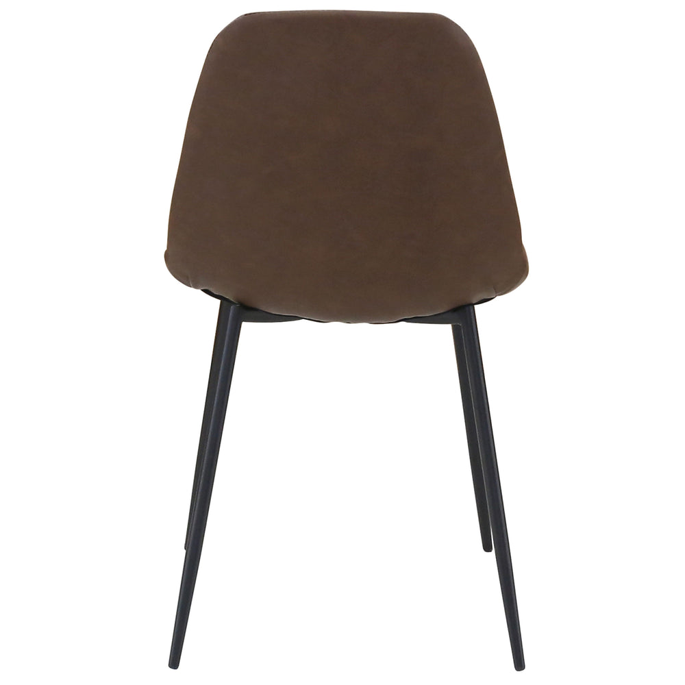 Chaise marron
