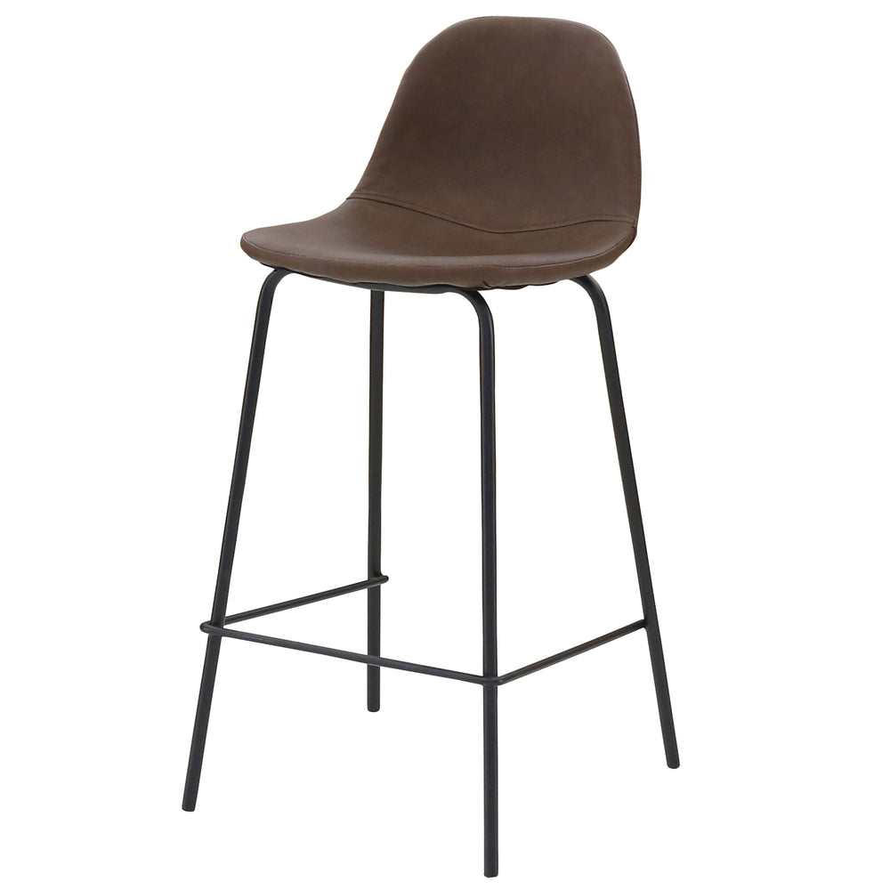 Chaise snack marron