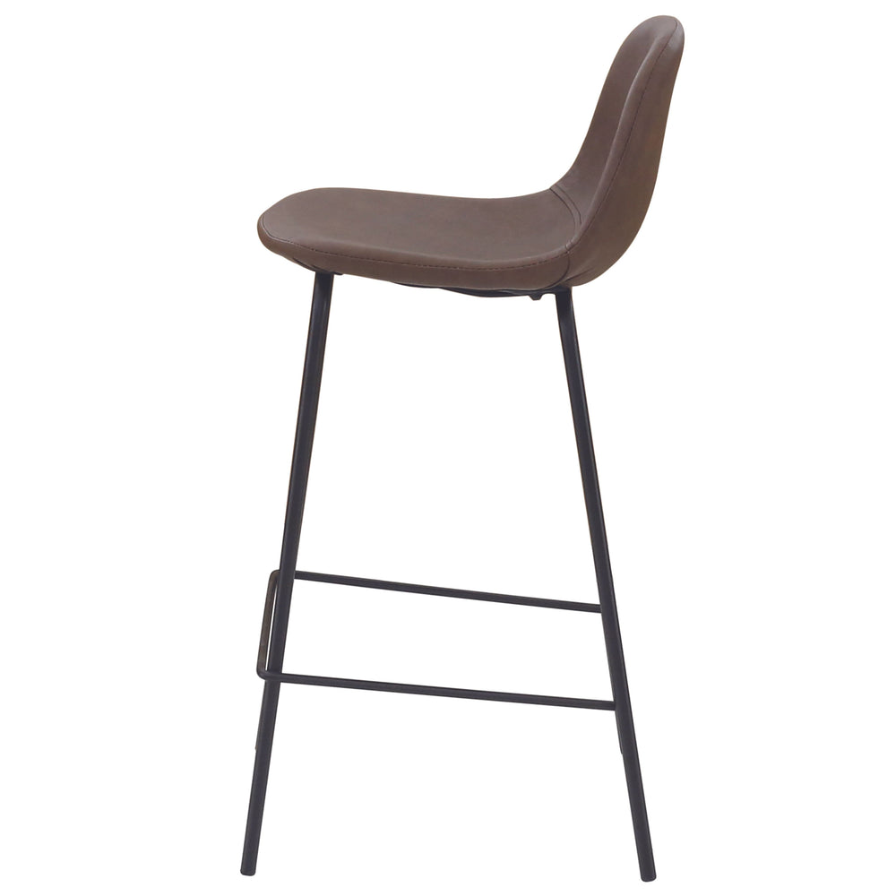 Chaise snack marron