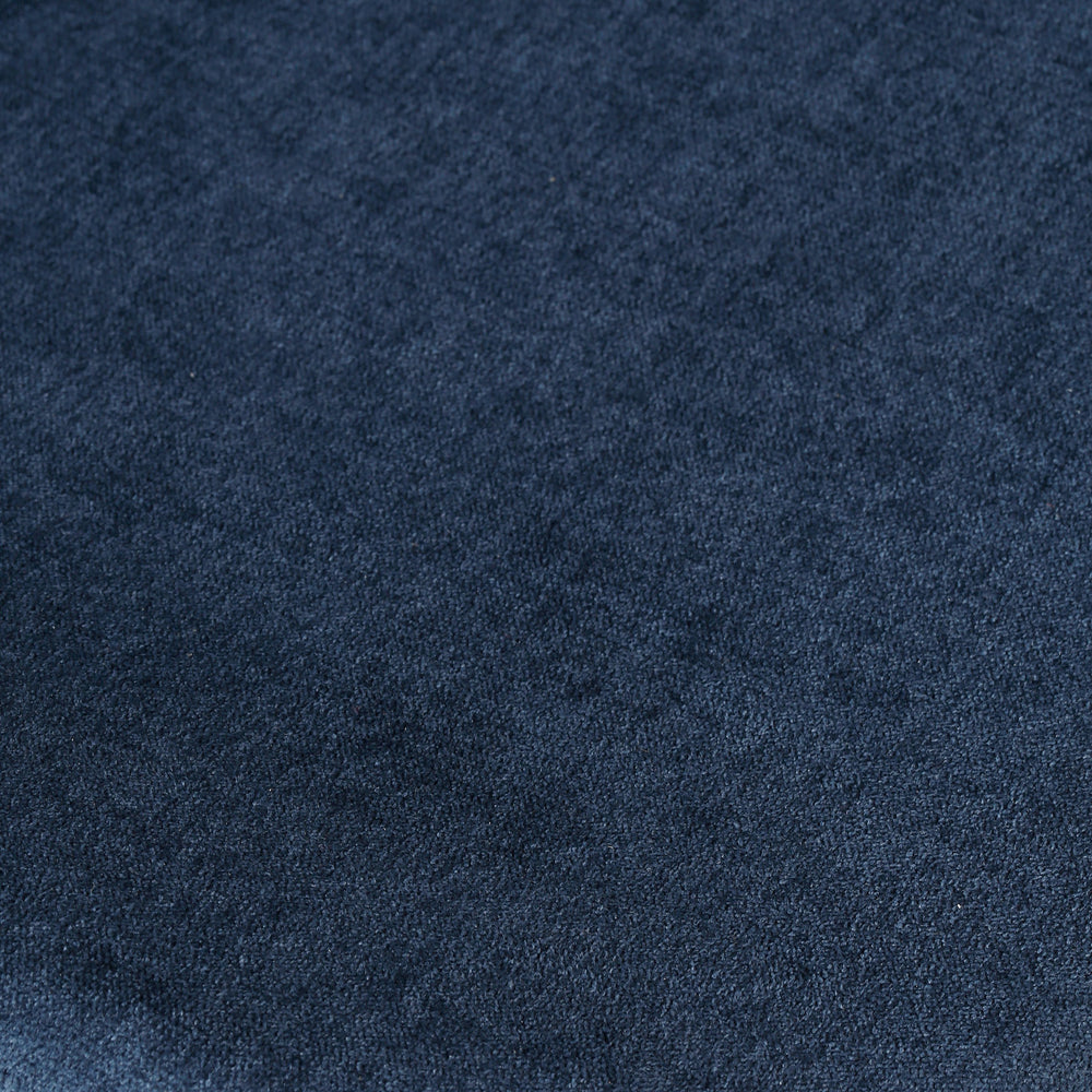 Chaise repas tissu bleu foncé