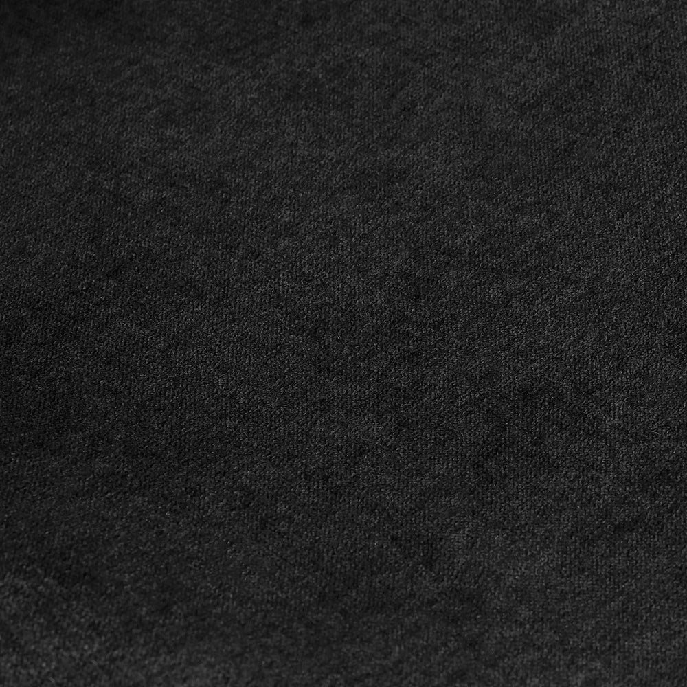 Chaise snack tissu noir